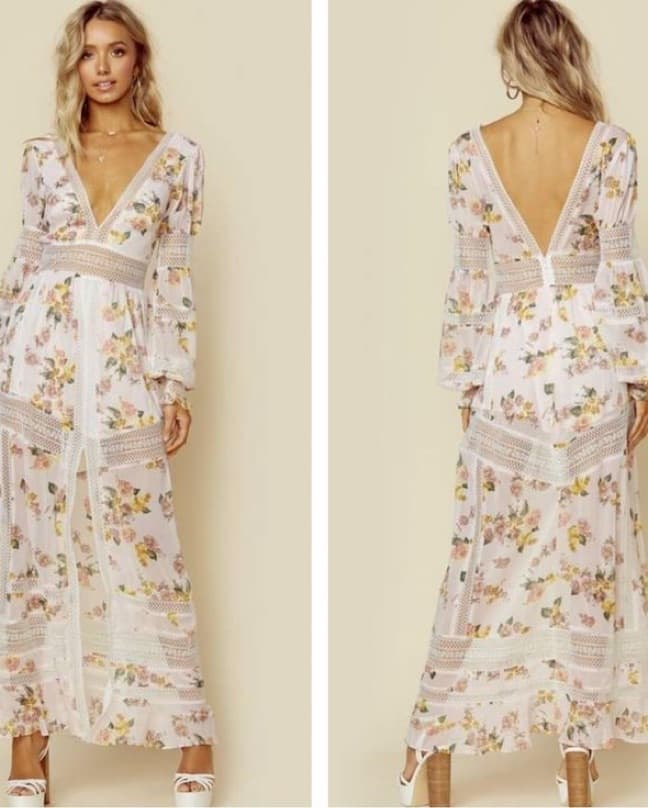 For Love & Lemons Lace Maxi Dress  - Image 2