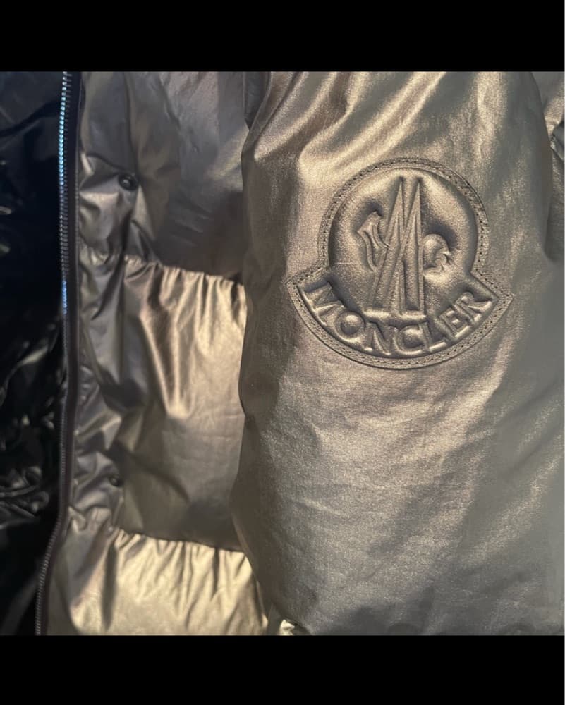 Moncler Parana Metallic Silver Jacket - Image 6