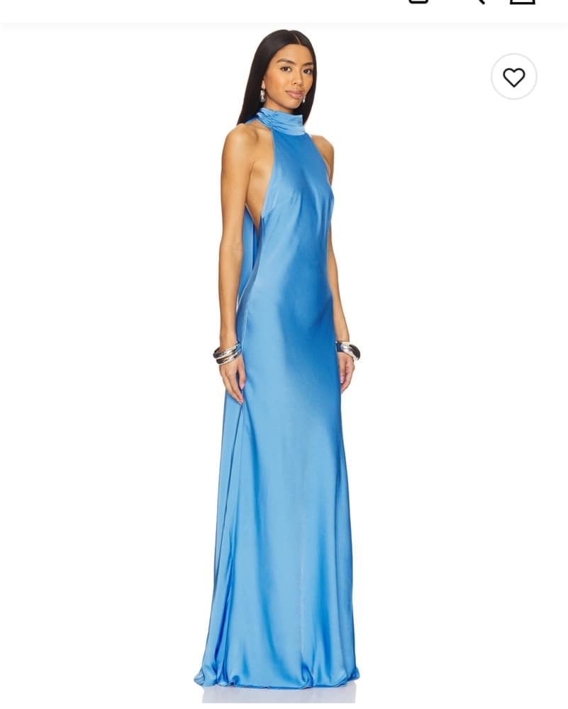MISHA Evianna Satin Gown  - Image 1
