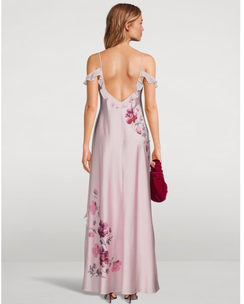 LoveShackFancy Pink Maxi Dress - Image 2