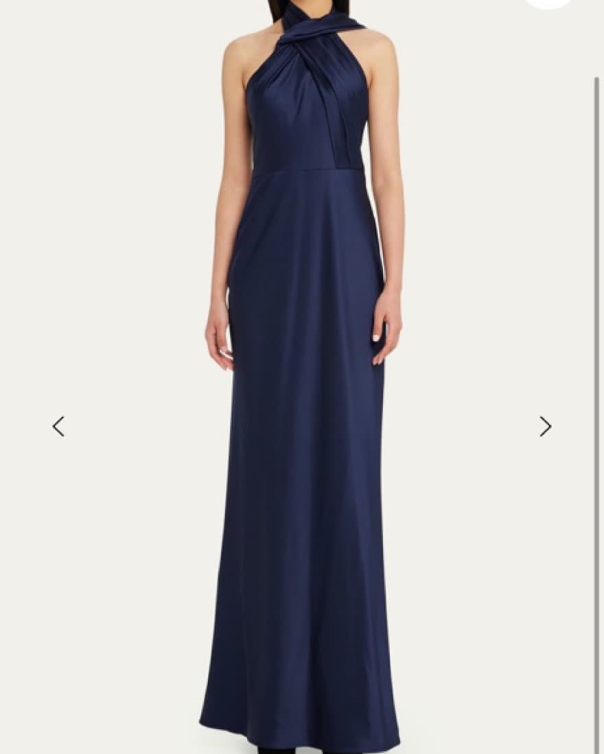 Jason Wu Navy Blue Gown  - Image 2