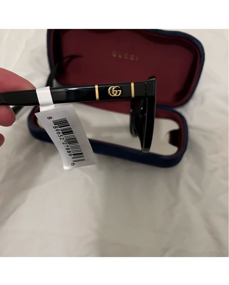 Gucci Cat Eye GC Injected Sunglasses - Image 3