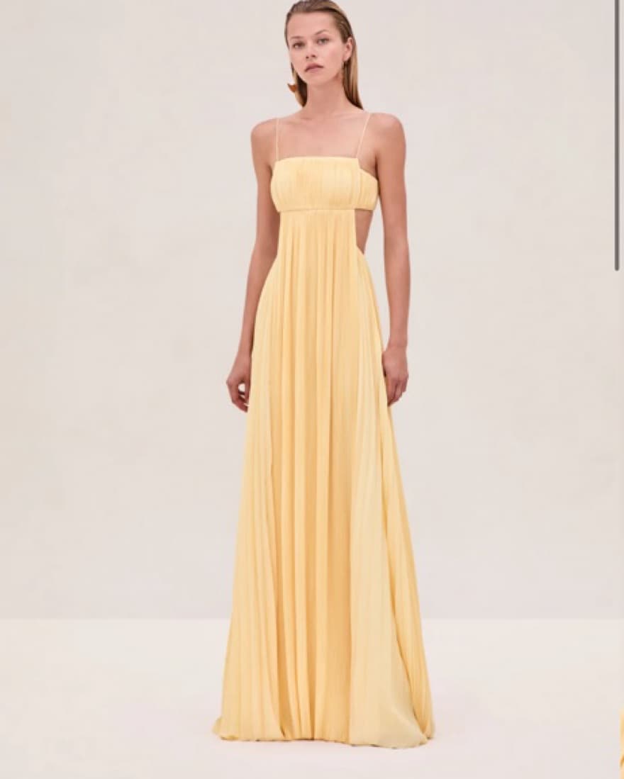 Alexis Varranza Yellow Dress - Image 1