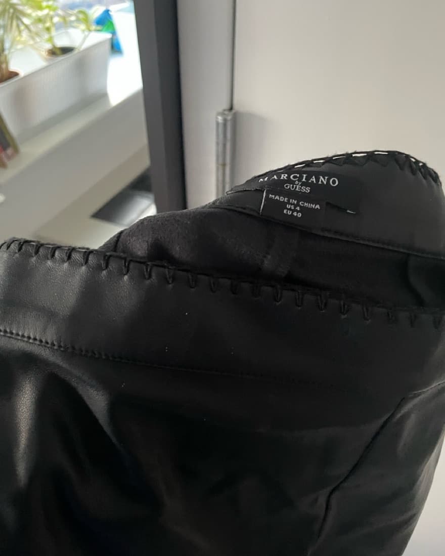 Marciano Faux Leather Flared Pants - Image 5