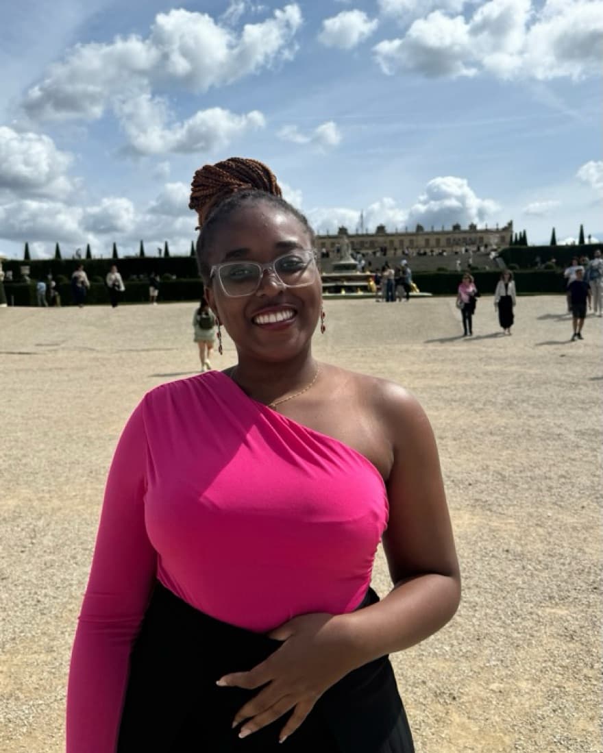 Pink One Shoulder Shirt - Image 1