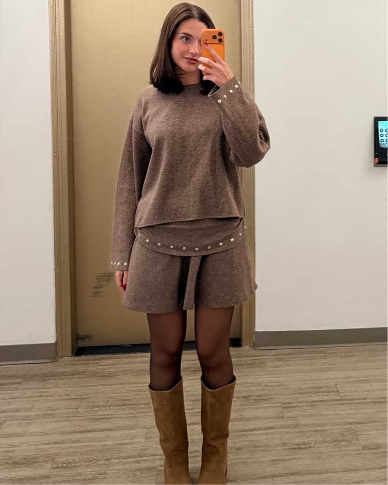 Zara Sweater And Skirt Set - Image 2