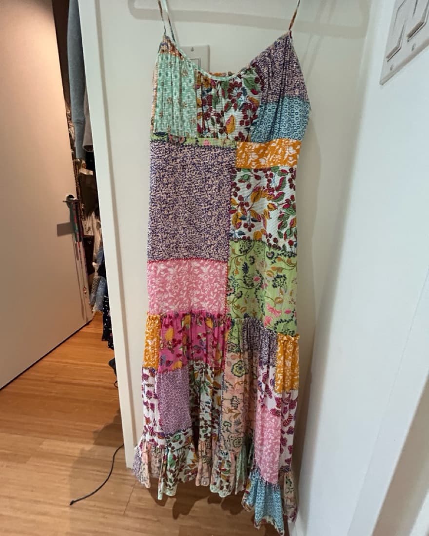 Patchwork Midi Dress  - Image 3