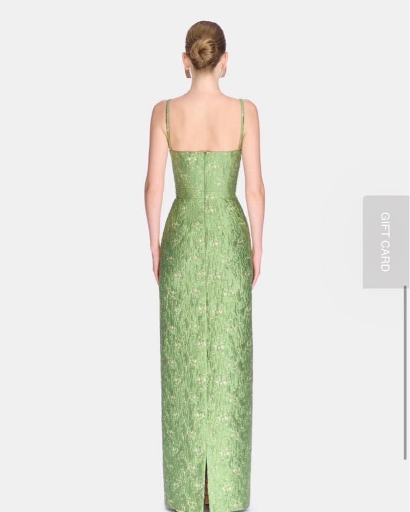 Montsand Brocade Bamboo Maxi Dress  - Image 2