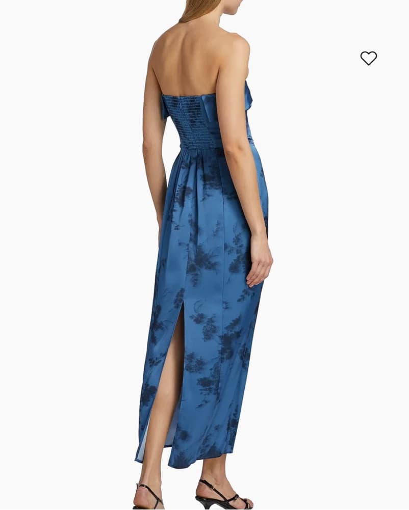 Reformation Stunning Satin Midi Dress - Image 2