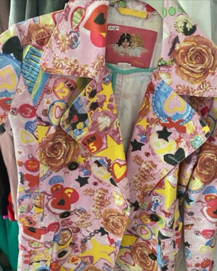Fiorucci Graphic Blazer  - Image 5