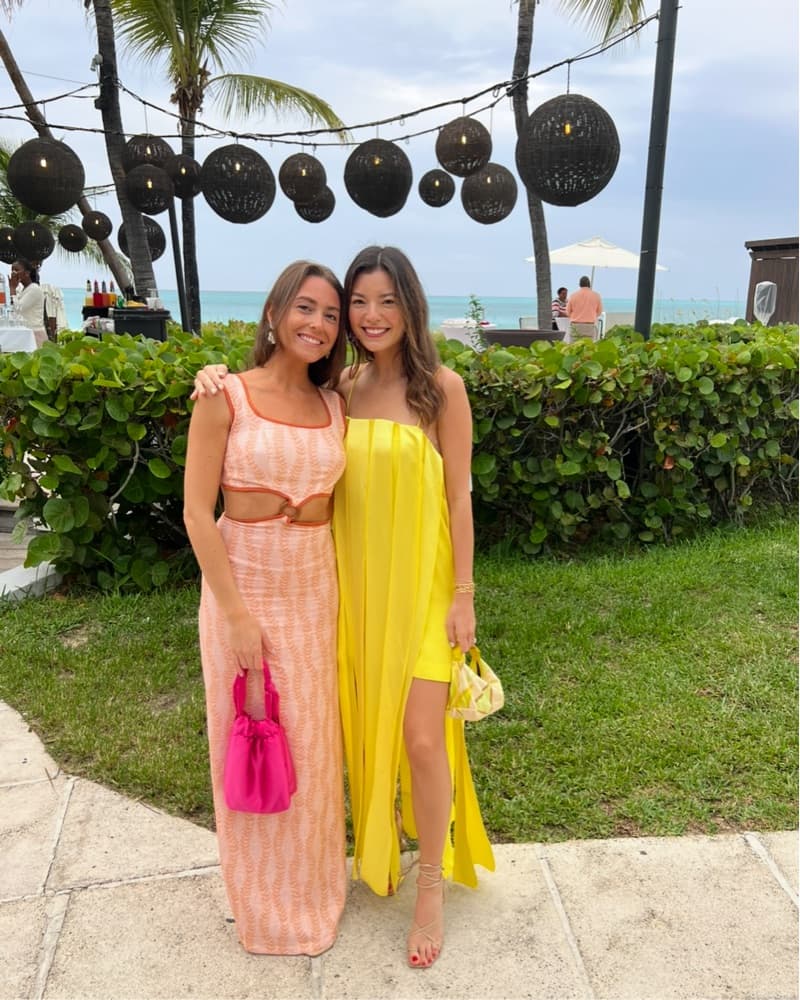 Alexis yellow Streamer Dress - Image 2