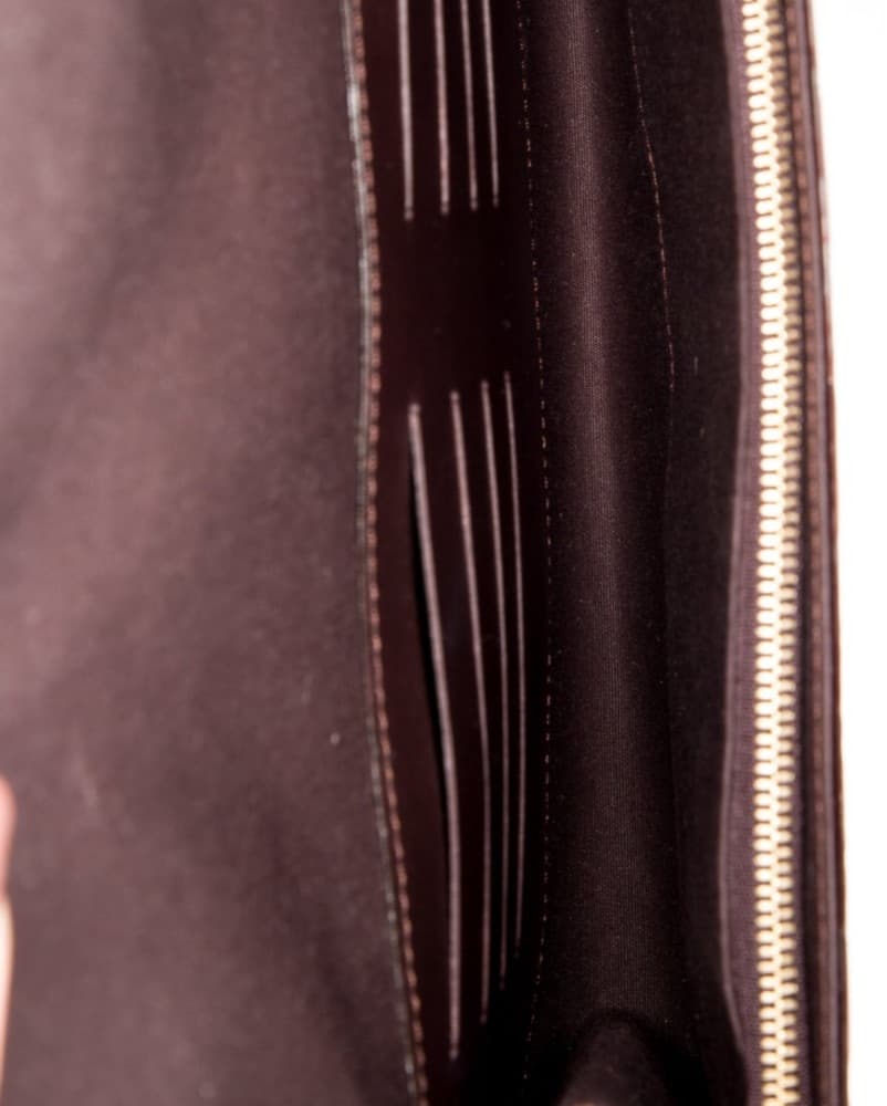 Louis Vuitton Monogram Clutch - Burgundy - Image 5