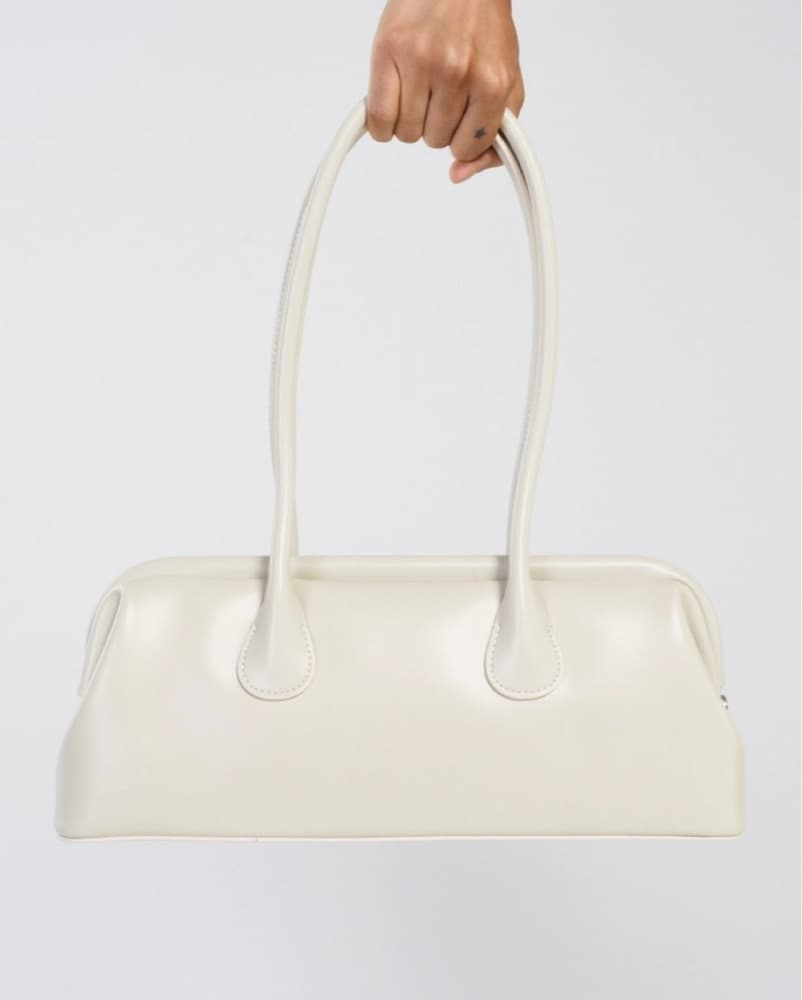 LEATHER BAGUETTE BAG  - Image 1