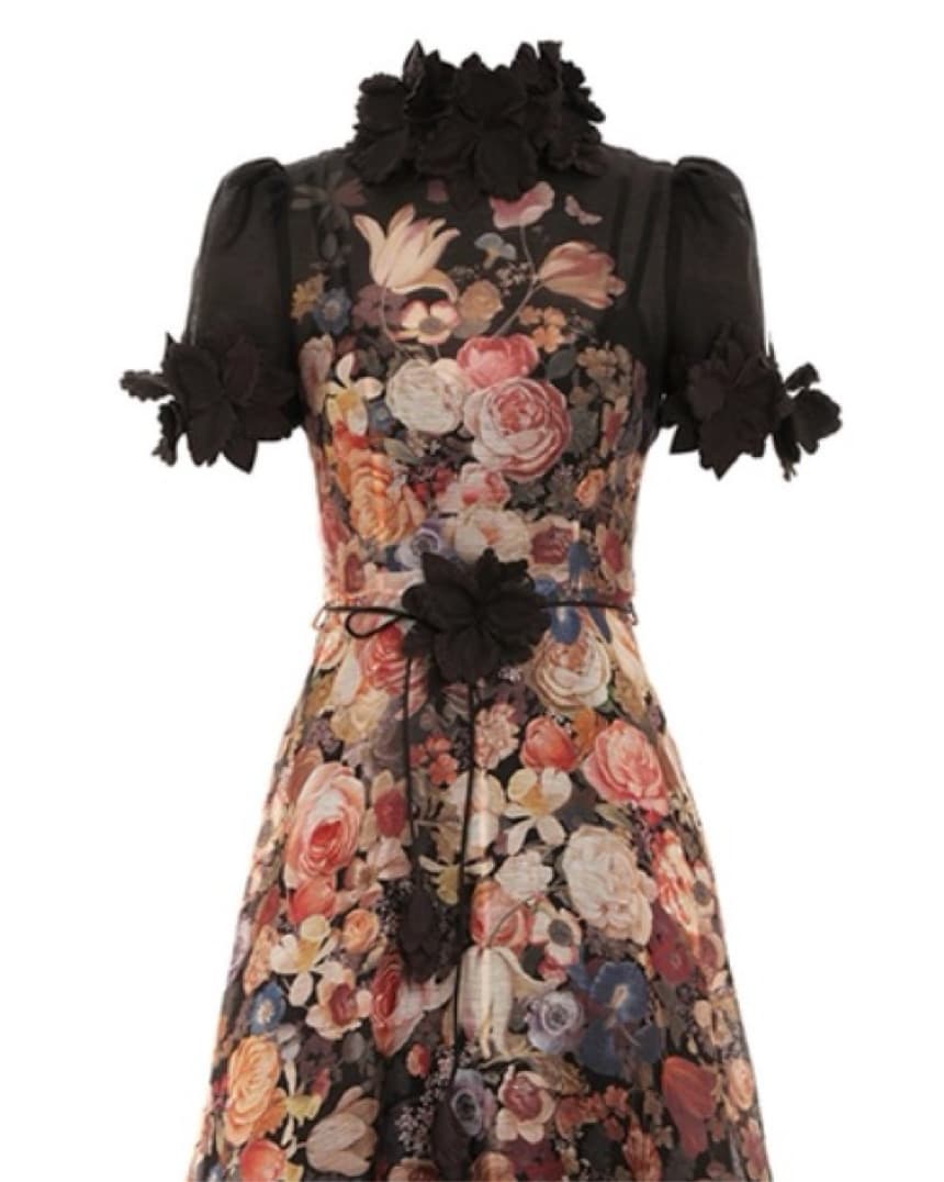 Zimmermann Luminosity Midi Dress - Image 1