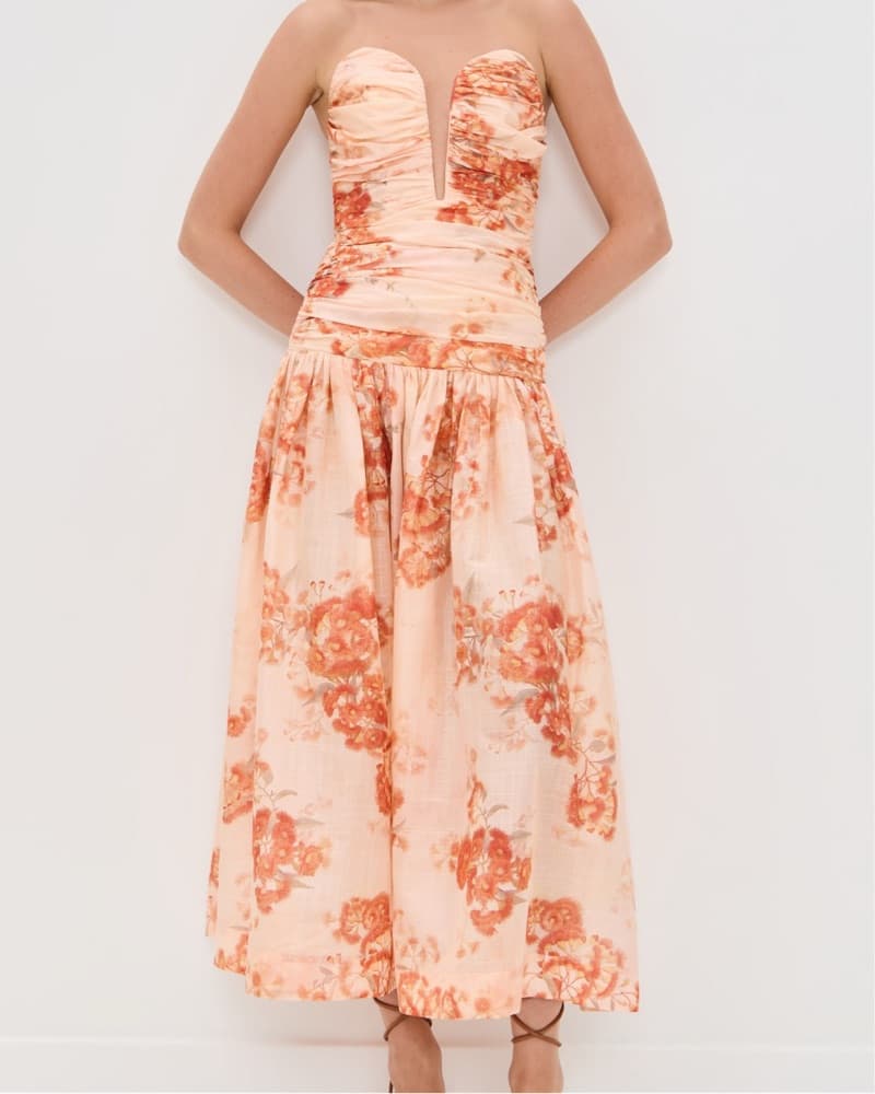 Zimmerman Cascadian Strapless Dress - Image 1