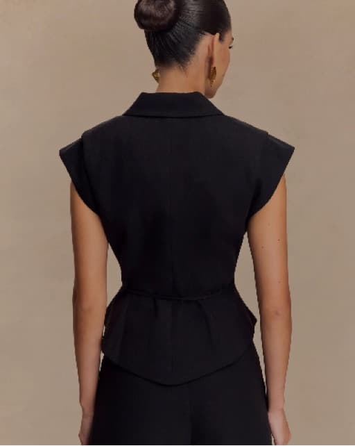 Meshki Cropped Blazer - Image 4
