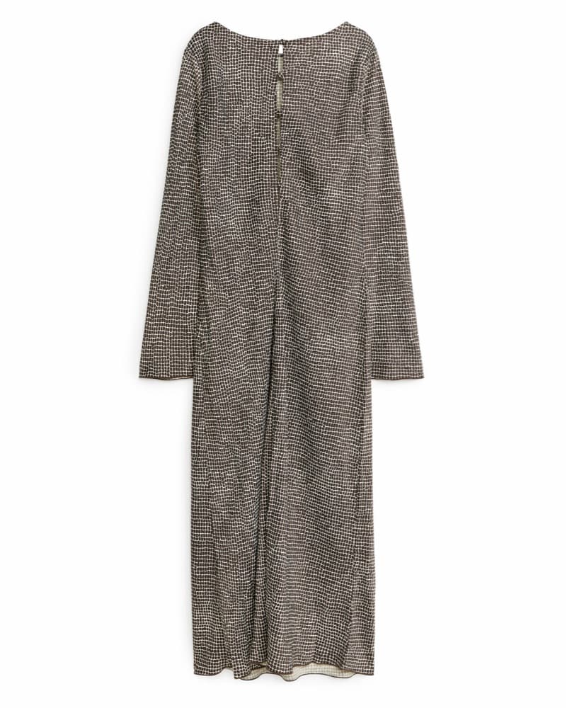 Long Animal Print Dress - Image 2