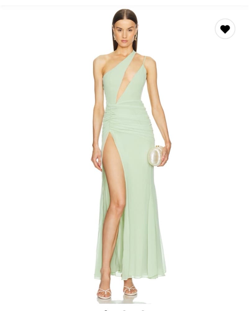 Michael Costello One-Shoulder Dress - Image 1