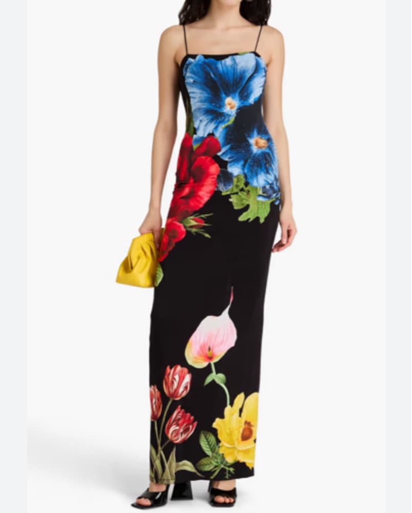 Alice & Olivia Floral Maxi Dress - Image 1
