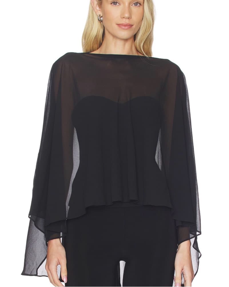 Meredith Top In Black - Image 3