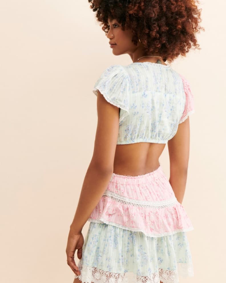 LoveShackFancy Audrina Mini Dress - Image 5