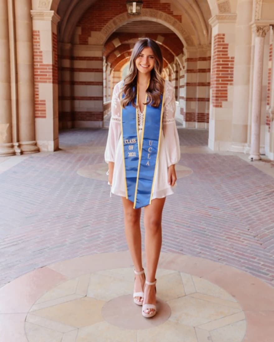 White Crochet Dress With Sleeves - Image 1