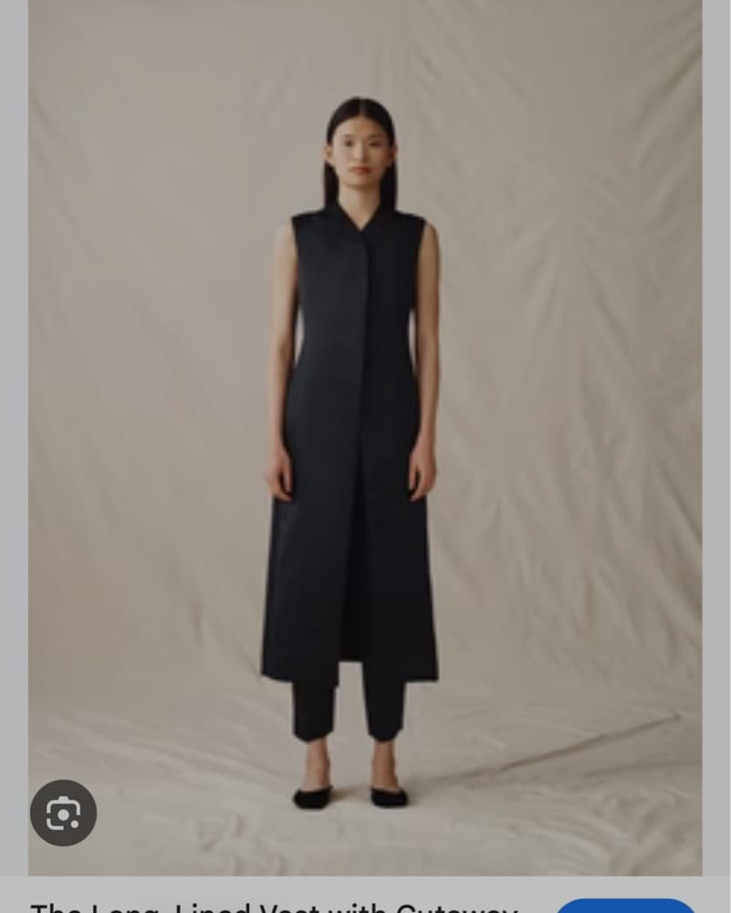 Attersee Long Line Black Vest - Image 4