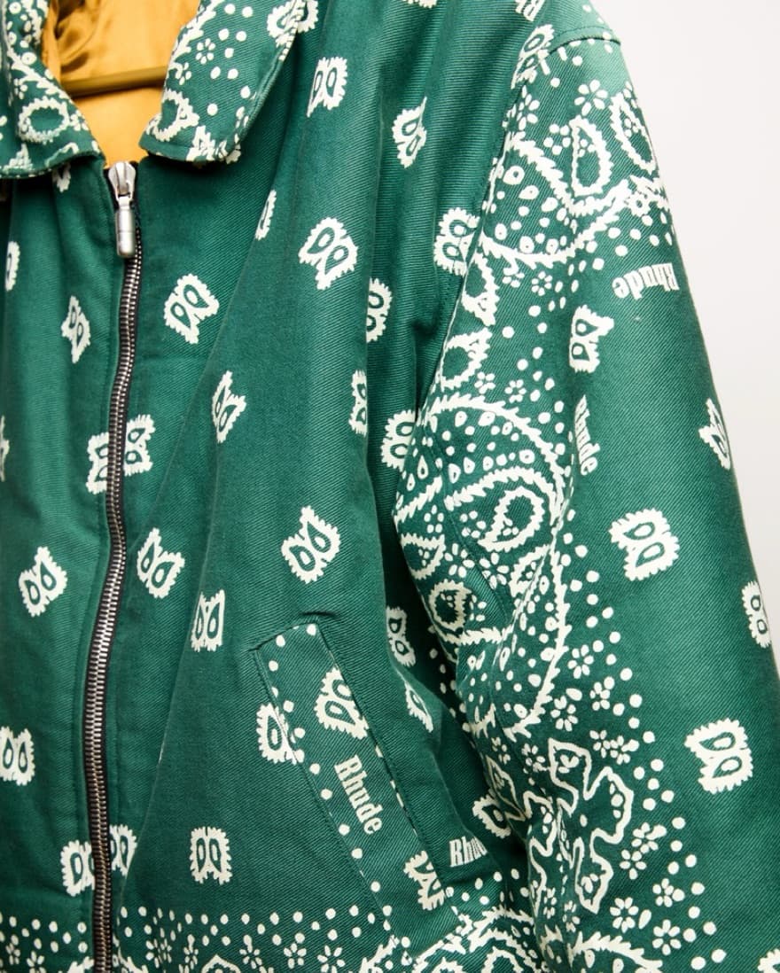 Rhude Retro Bandana Print Jacket - Image 2
