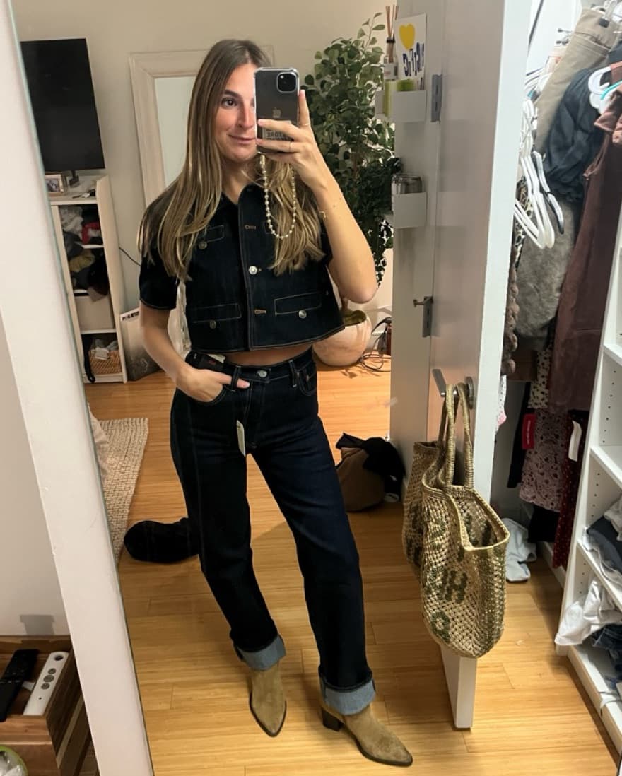 Denim Dark Wash Set - Image 2