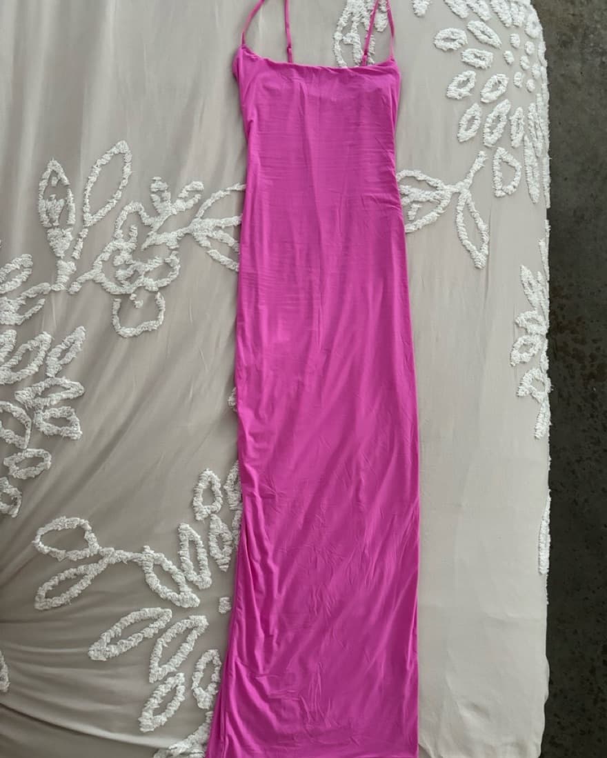 Pink Skims Maxi Dress - Image 4