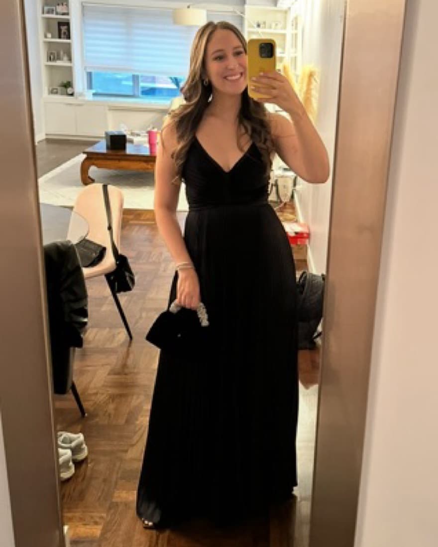 ALC Aries Dress In Black - Image 3