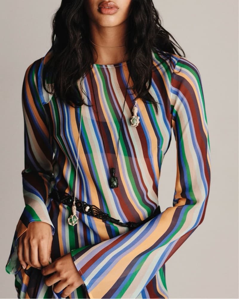 Vibrant Striped Maxi Dress - Image 3