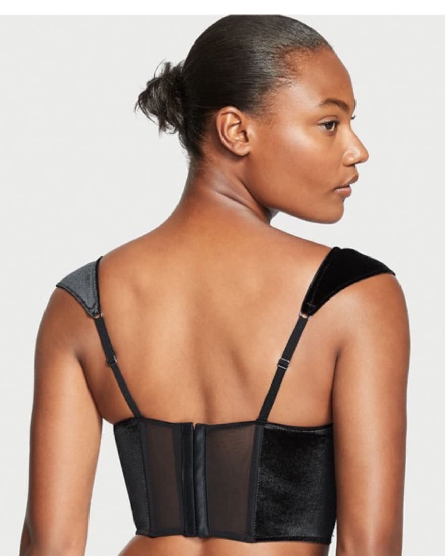Victoria’s Secret Black Corset Top - Image 3