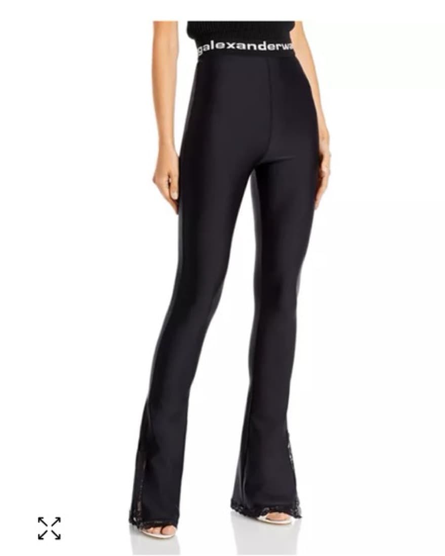 Alexander Wang Lace Trim Legging - Image 1