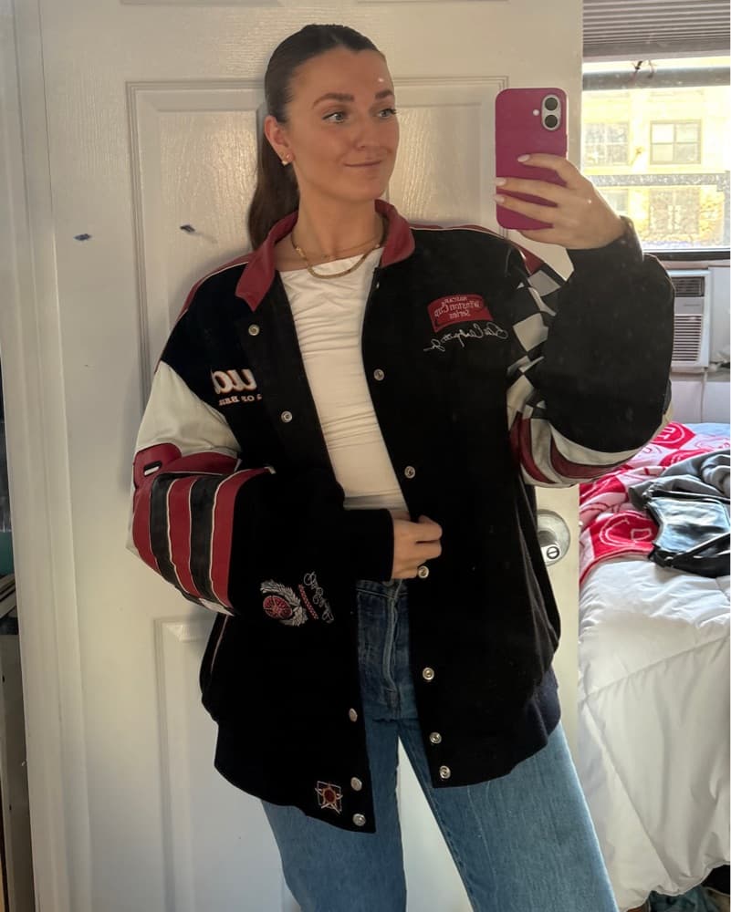 Vintage Budweiser Racing Jacket  - Image 2