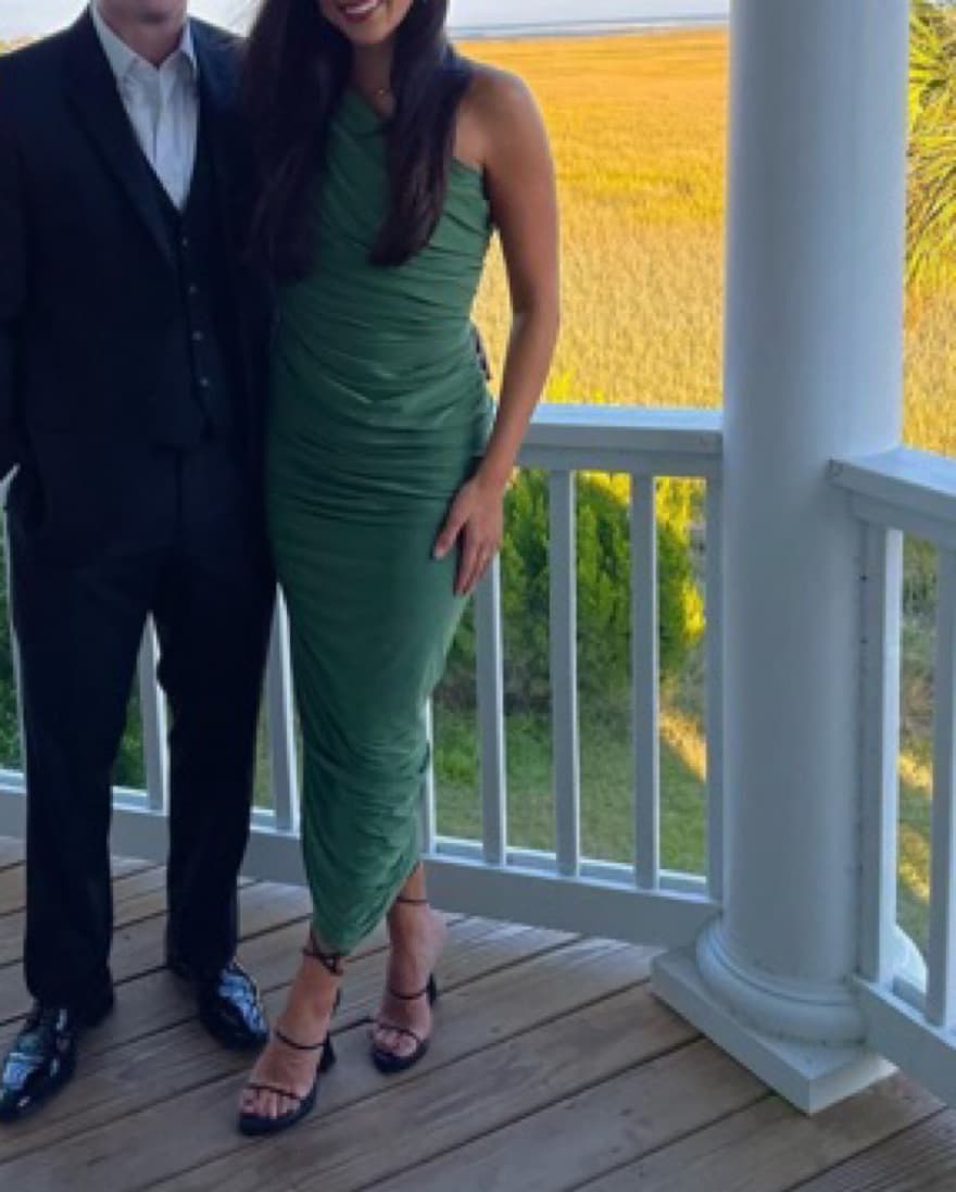 Diana Gown in Celadon Norma Kamali - Image 4
