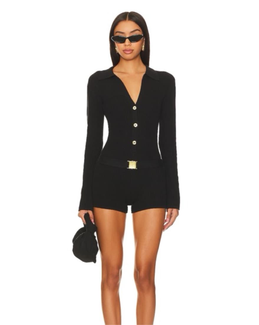 CIN CIN Insider Playsuit - Black - Image 4