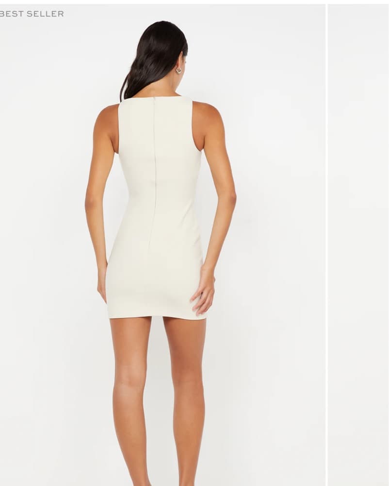 Bec And Bridge White Mini Dress - Image 3