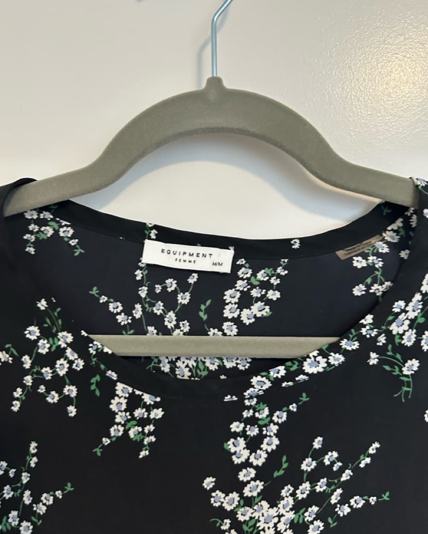 Equipment floral blouse - Image 2