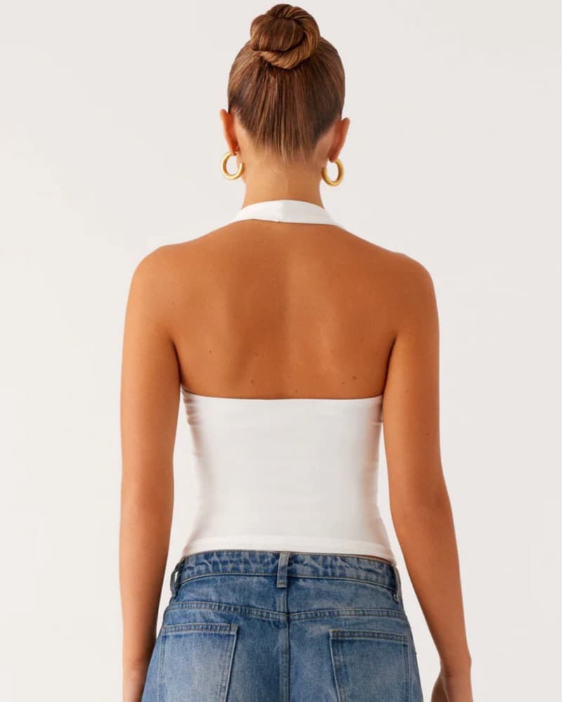 Diego Beaded Halter Top - Image 3