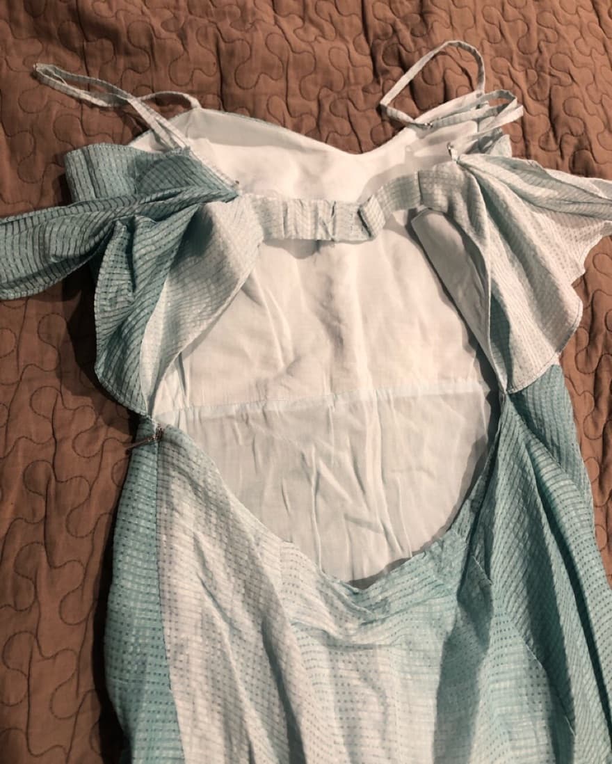 Rebecca Taylor Blue Maxi Dress - Image 2
