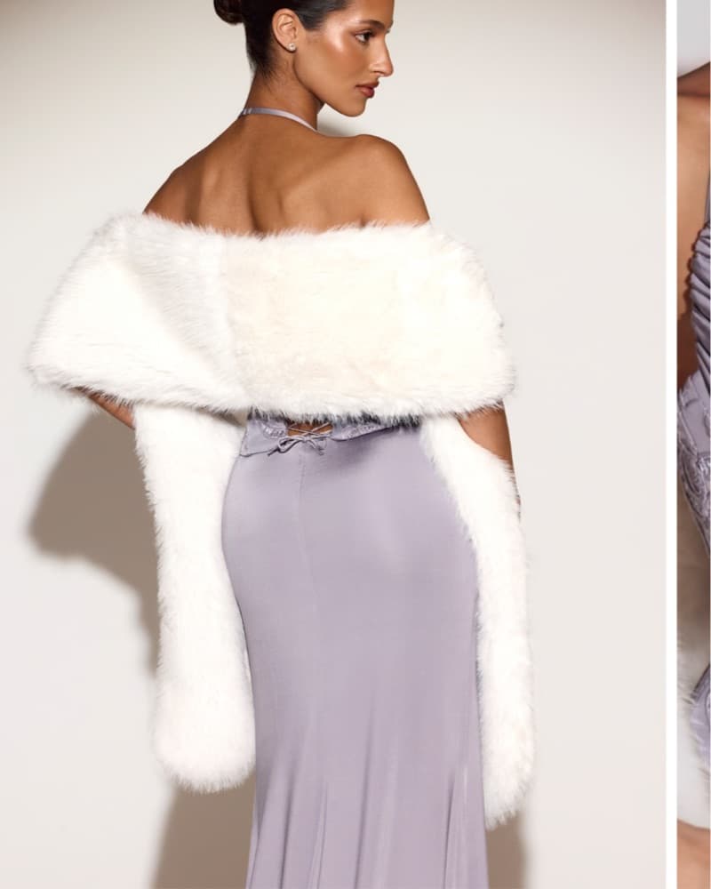 OhPolly Faux Fur Stole - Image 2