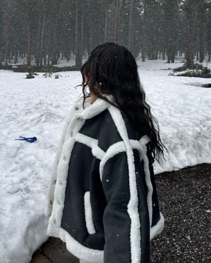 Clayton Faux Shearling Jacket - Image 1