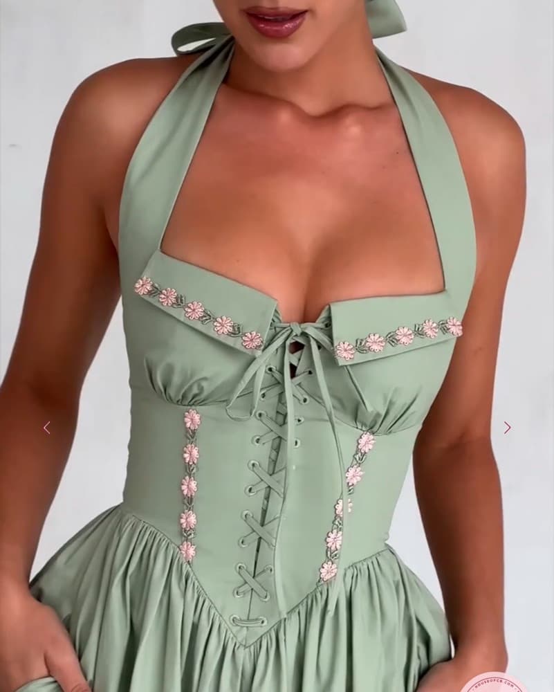 House of CB Sage Emilia Dress - Image 2