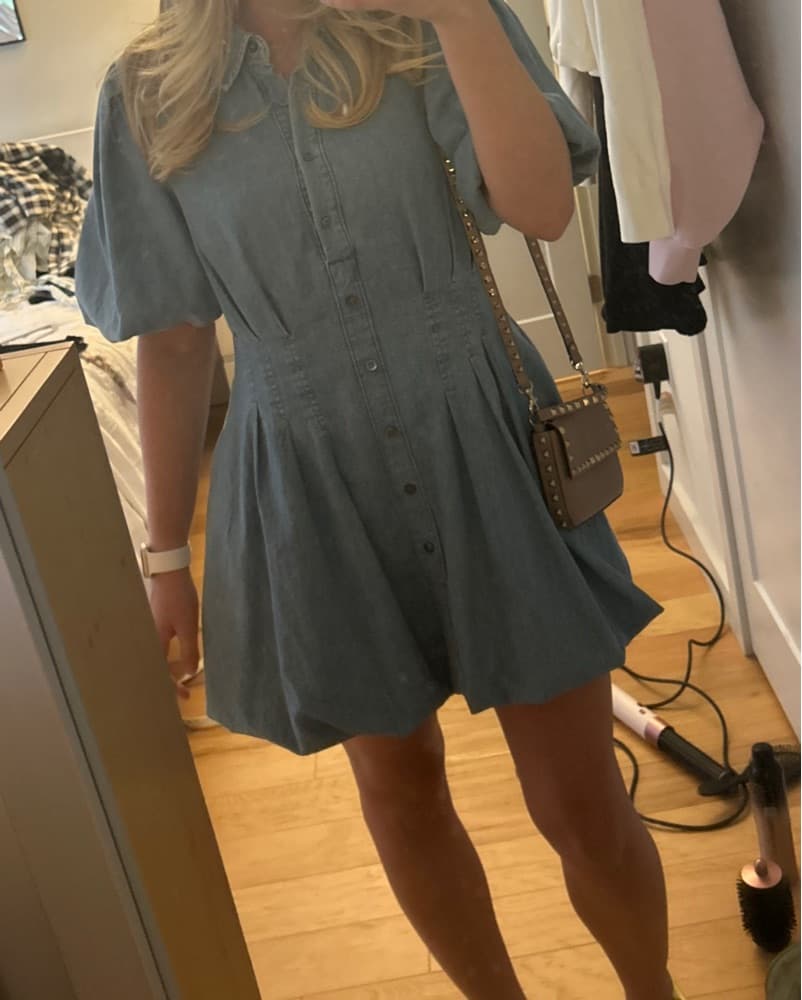 Jonathan Simkhai Ciara Denim Dress - Image 3