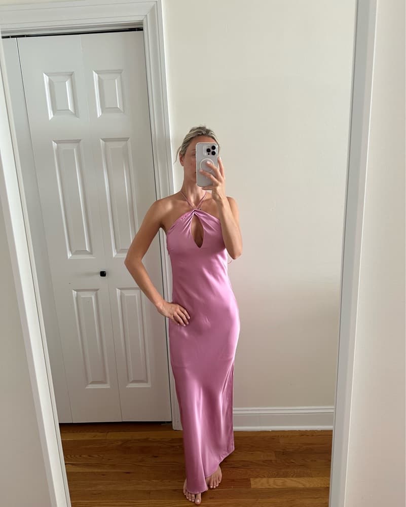 Hello molly Pink Halter Dress - Image 3