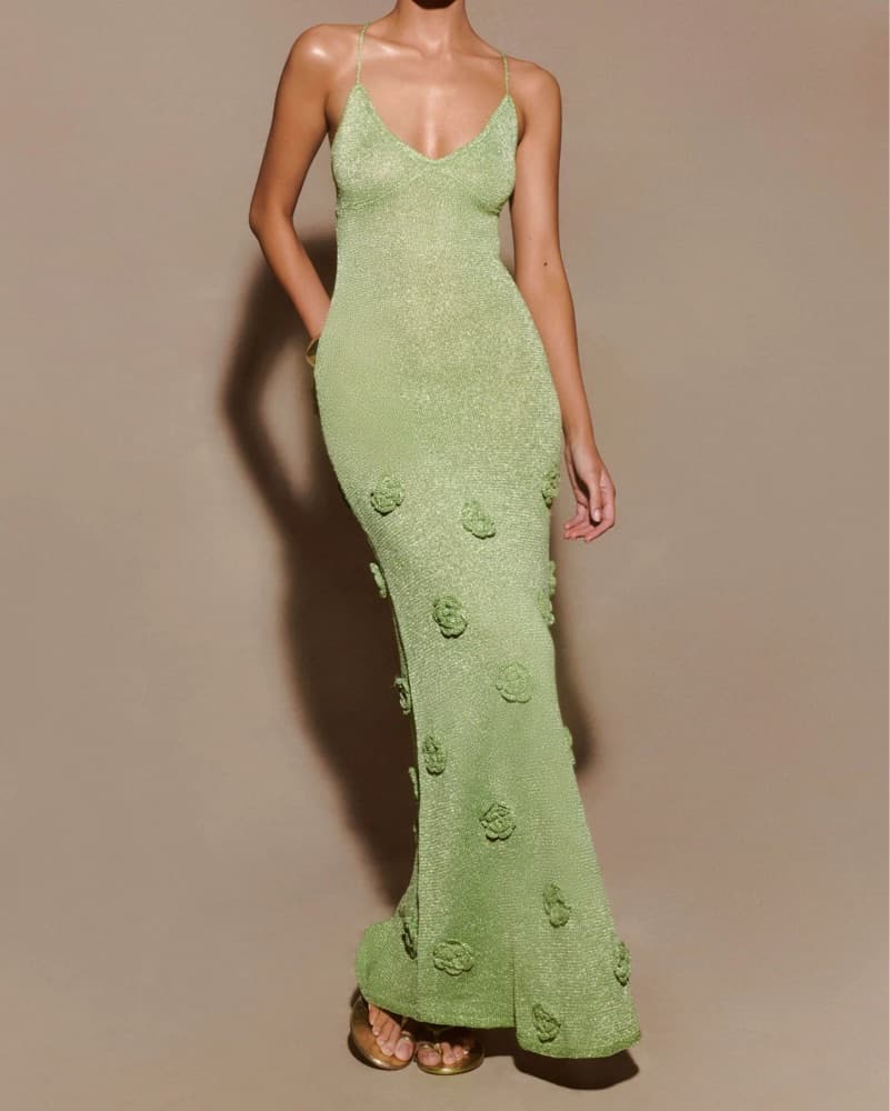 meski green dress - Image 1