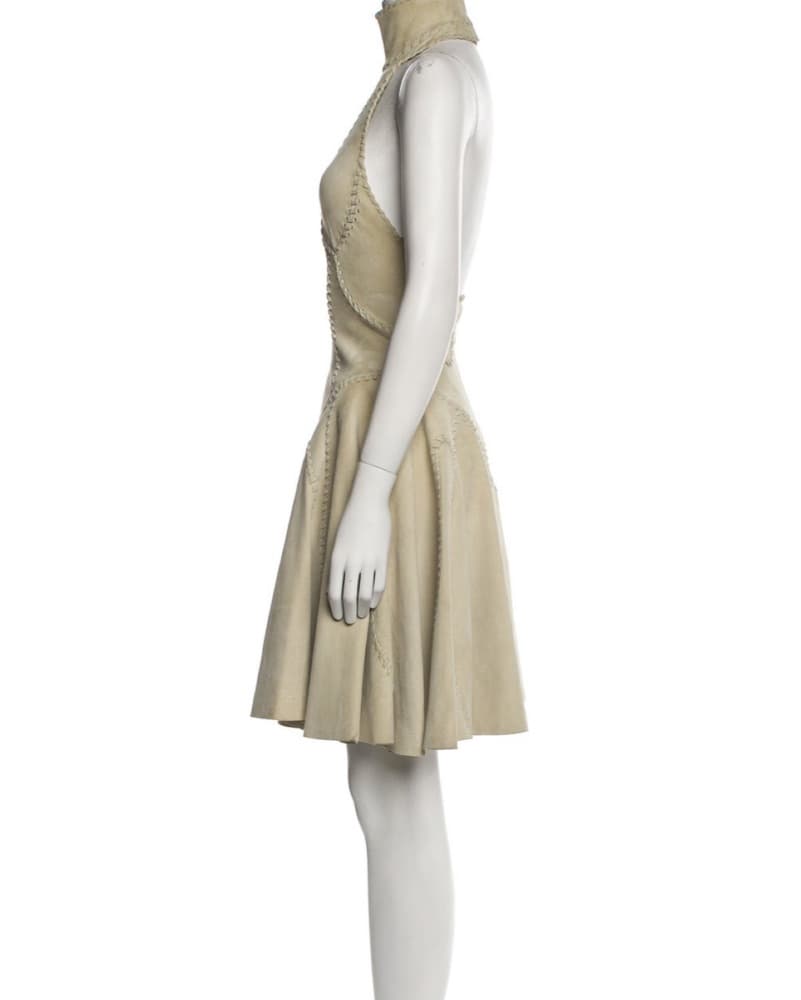 ALEXANDER MCQUEEN Turtleneck Dress - Image 5