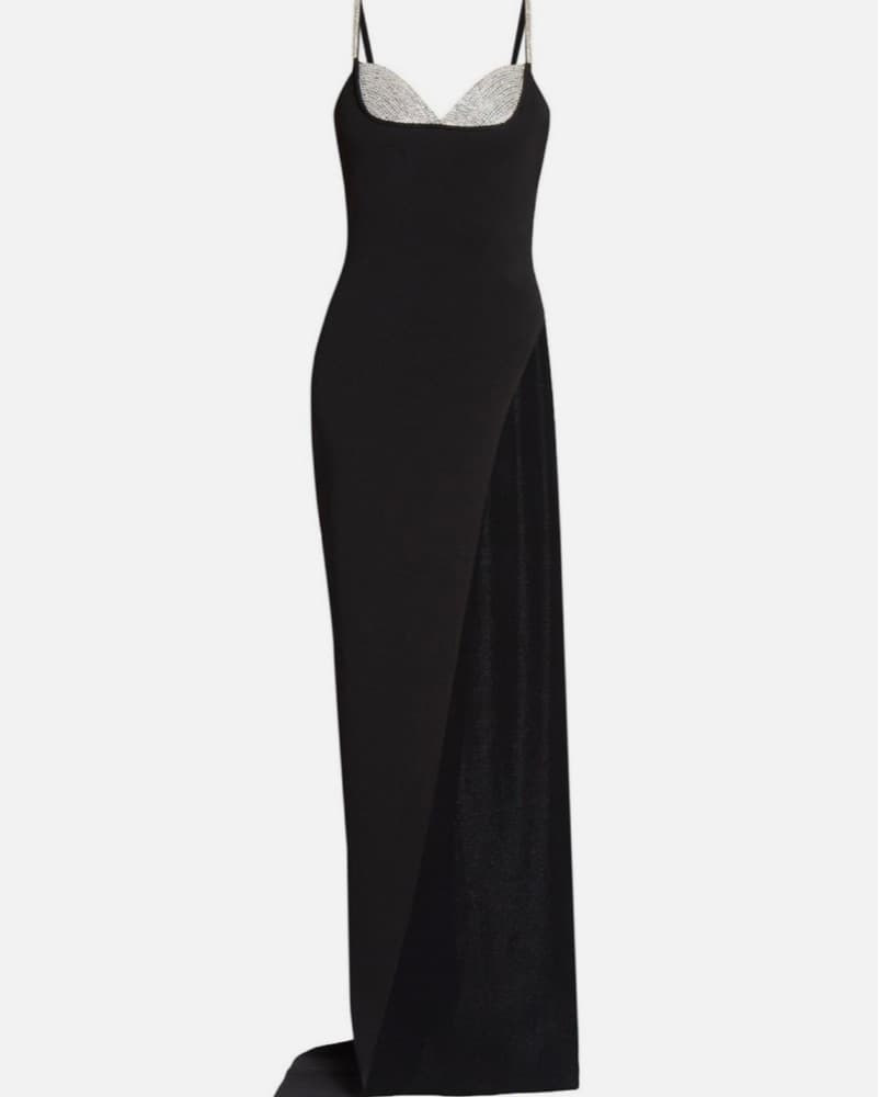 Balmain Thin Strap Gown - Image 3