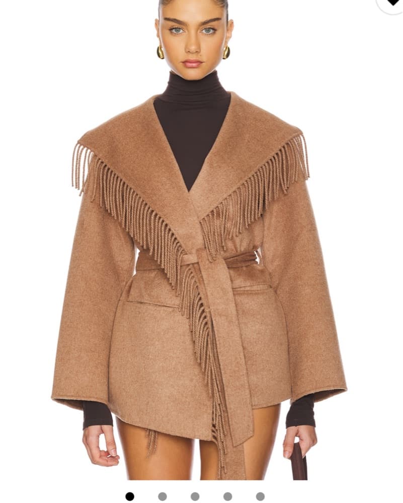 Fringe Jacket - SIMKHAI  - Image 1